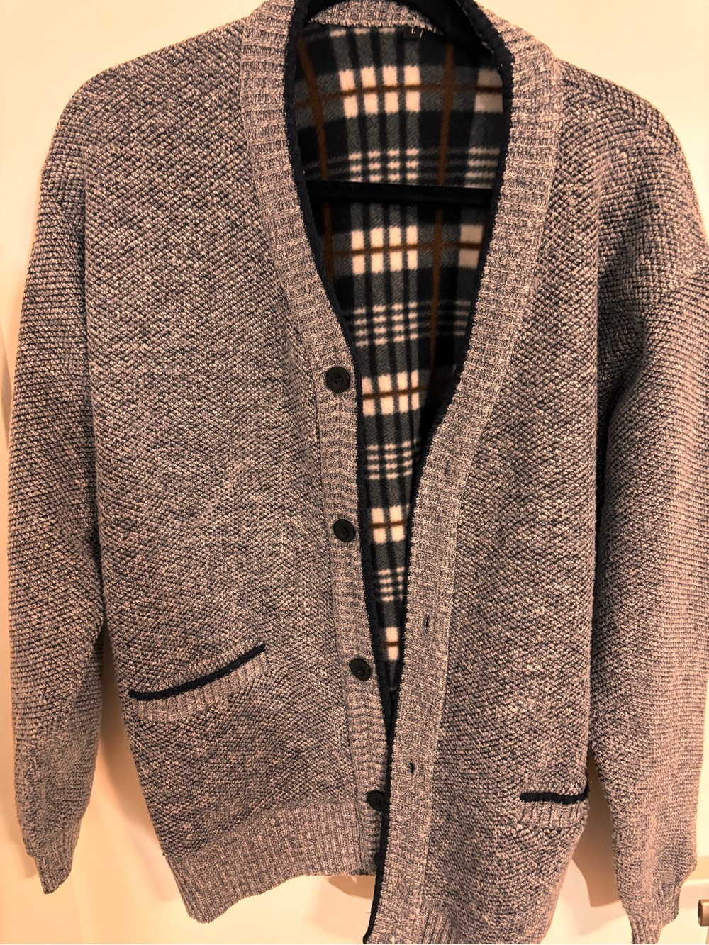 Warm lovely grey cardigan/sweater